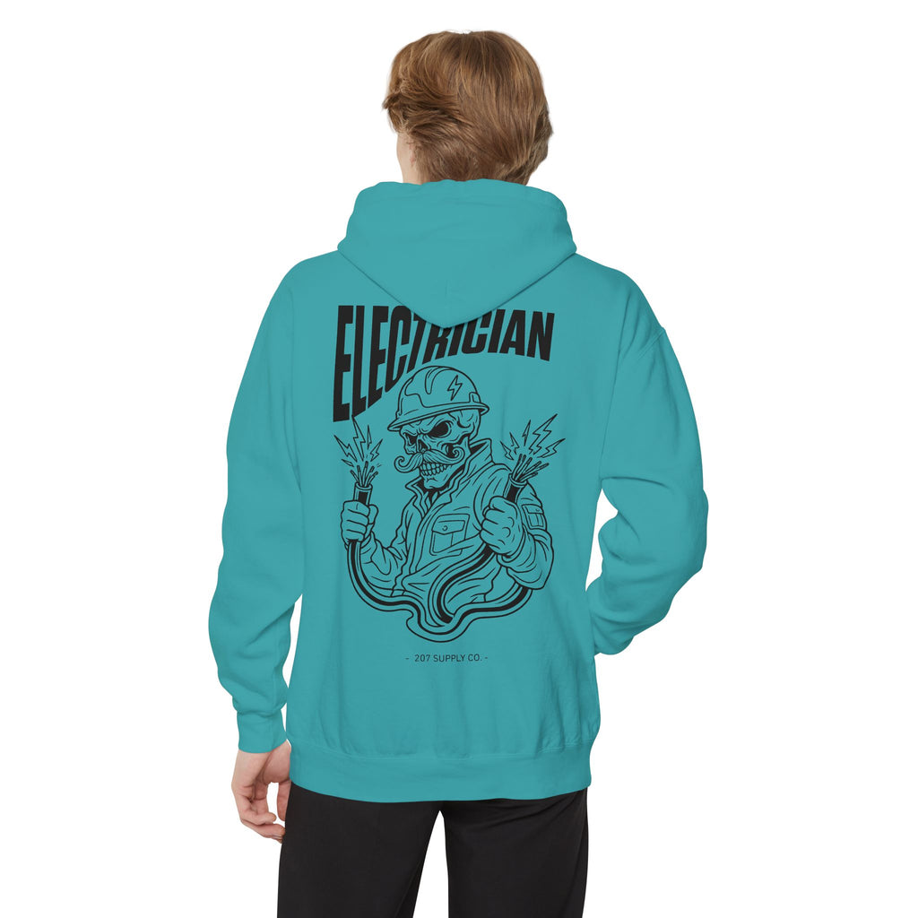 Electrician Skull Hoodie