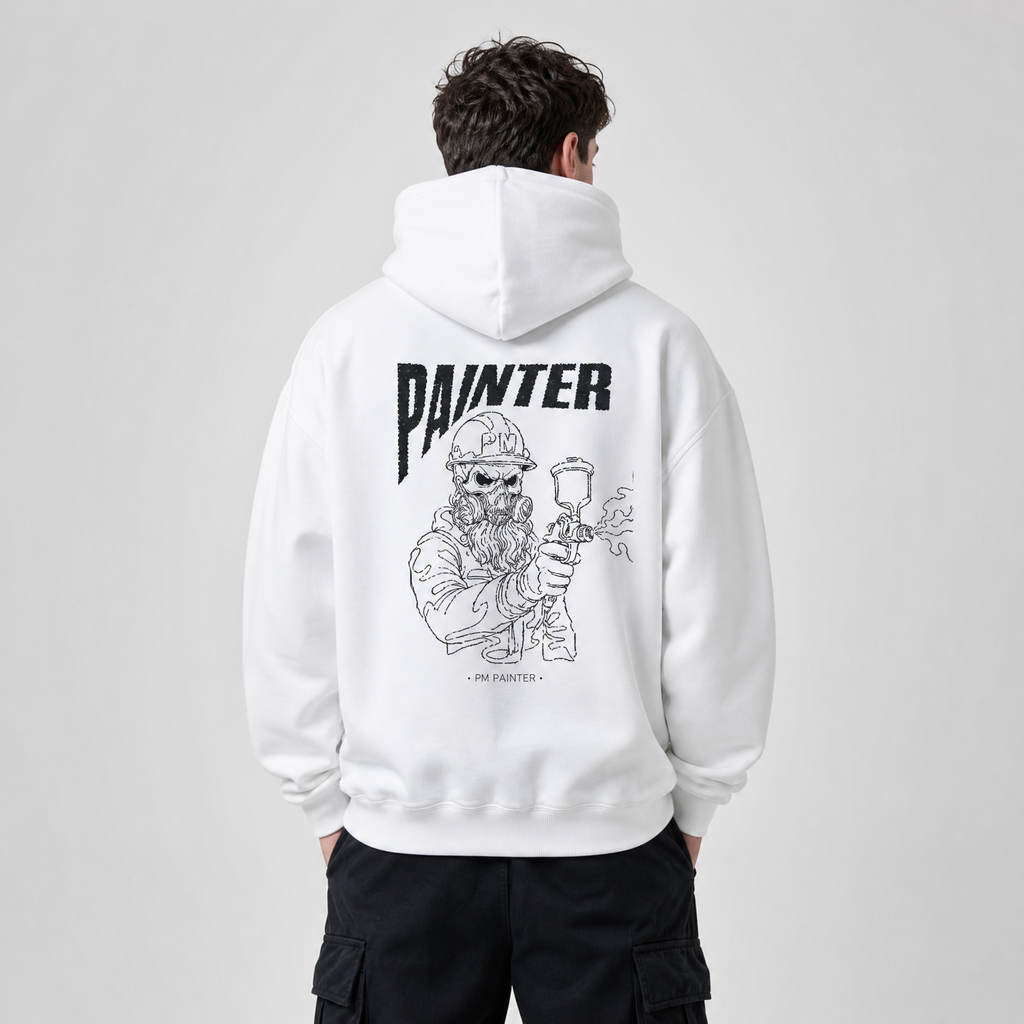 Painter Skull Hoodie