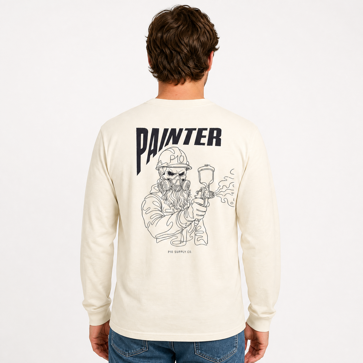 Painter Skull Long Sleeve