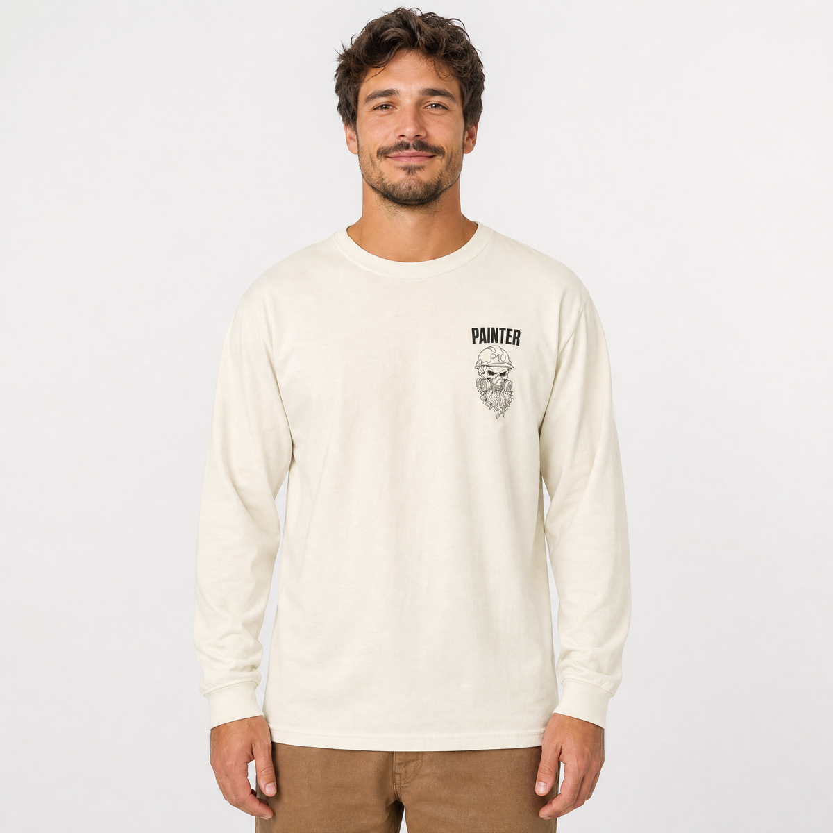 Painter Skull Long Sleeve