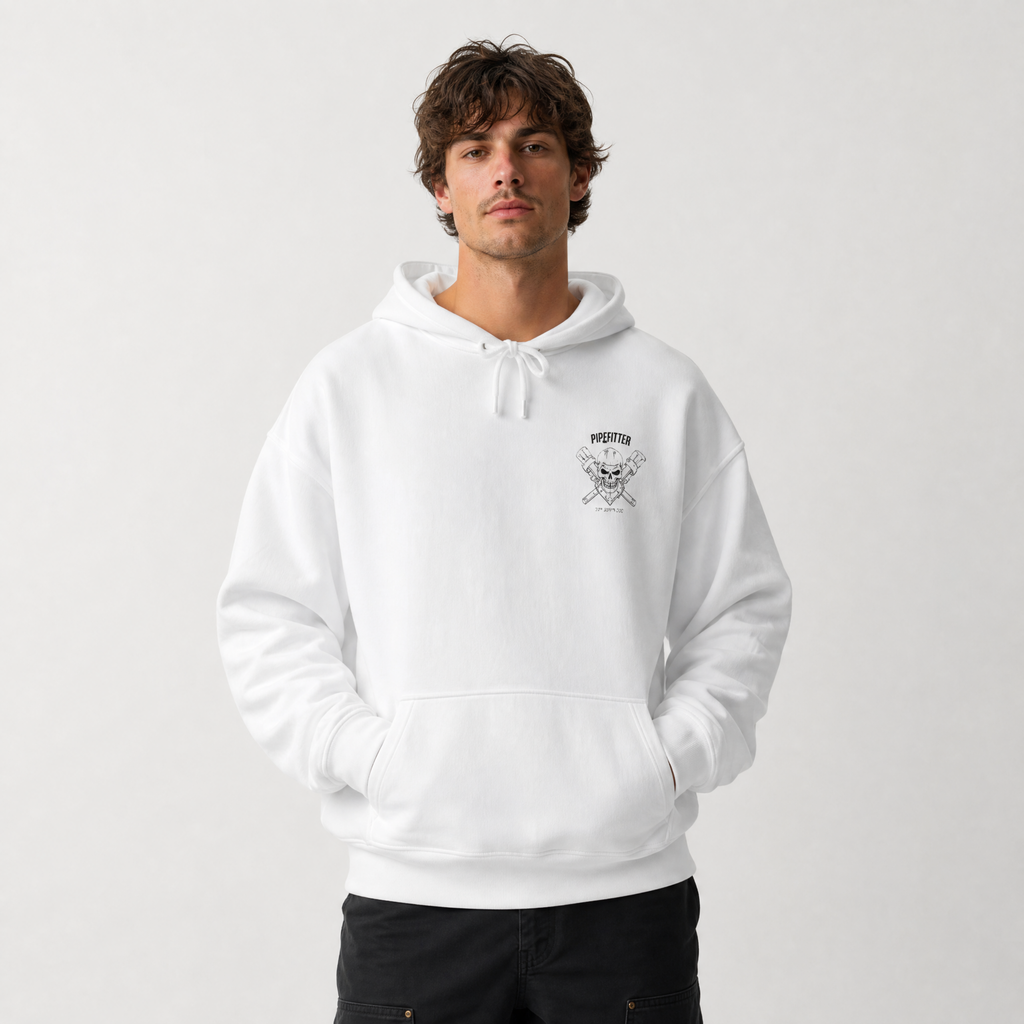 Pipefitter Skull Hoodie