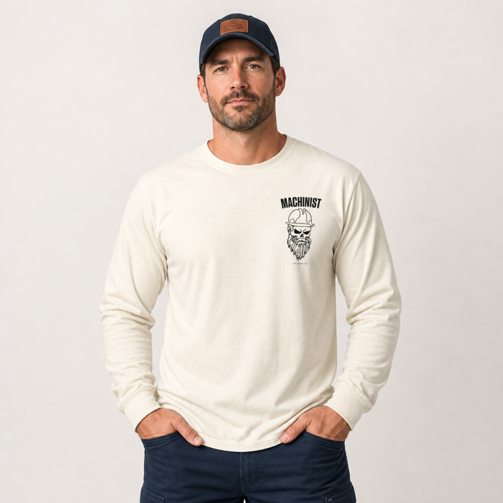 Machinist Skull Long Sleeve