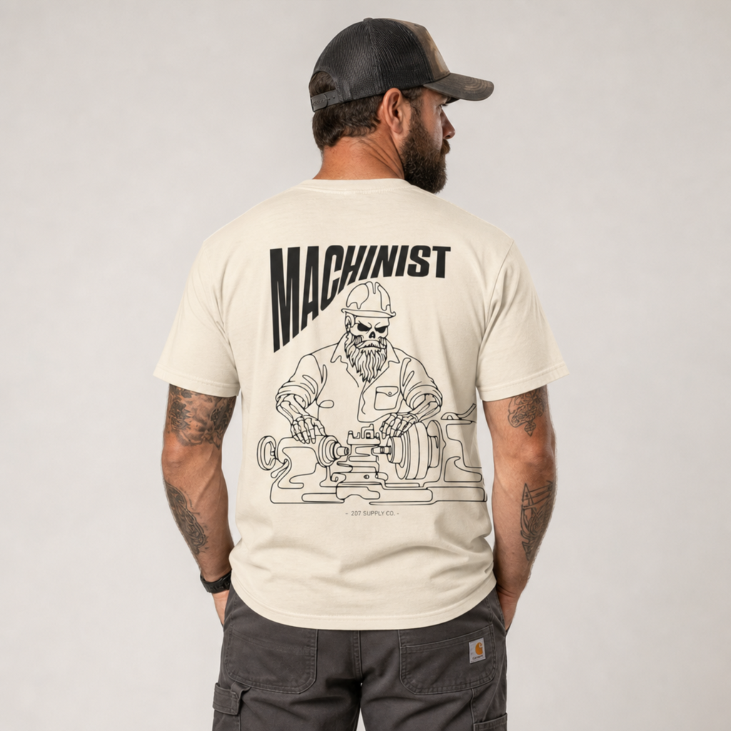 Machinist Skull Tee