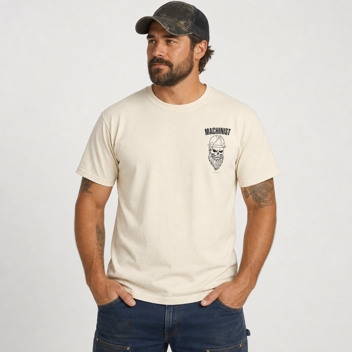 Machinist Skull Tee