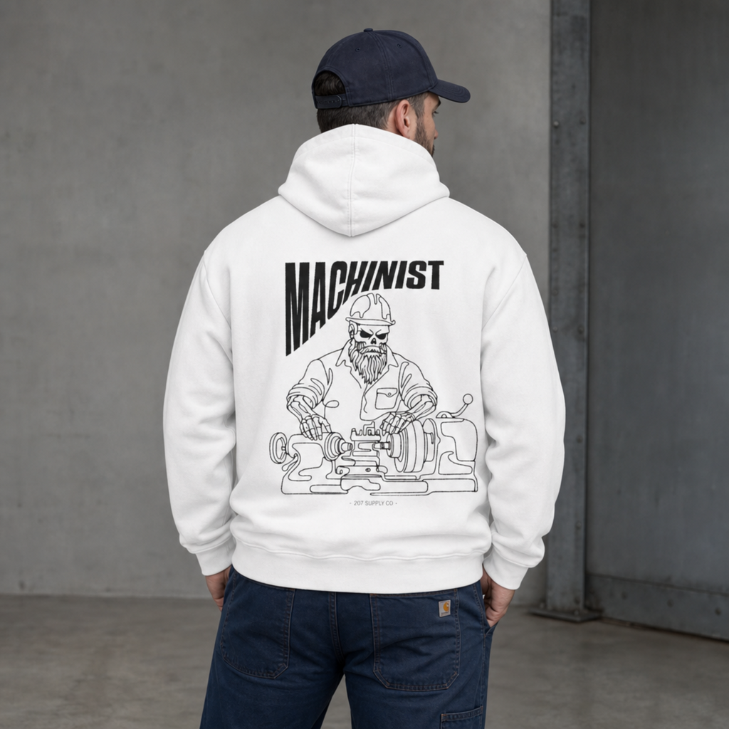 Machinist Skull Hoodie