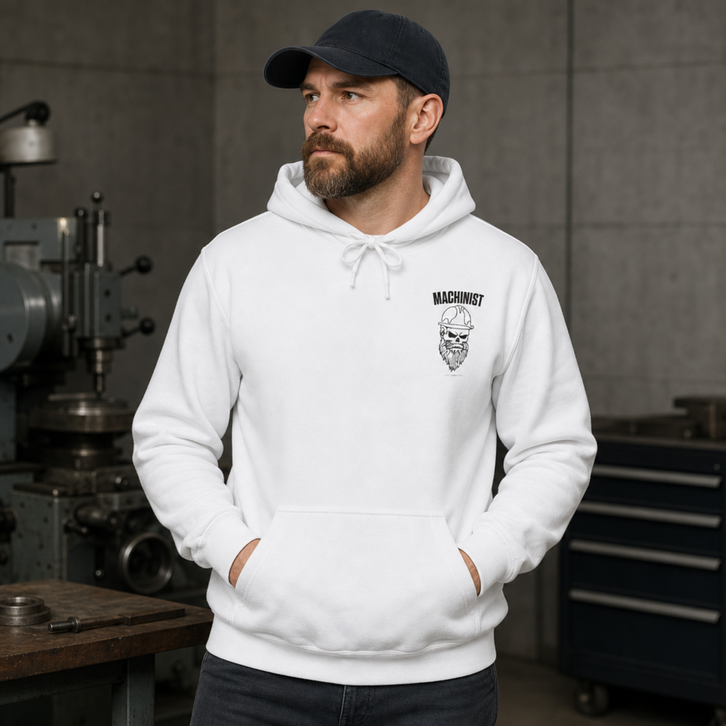 Machinist Skull Hoodie