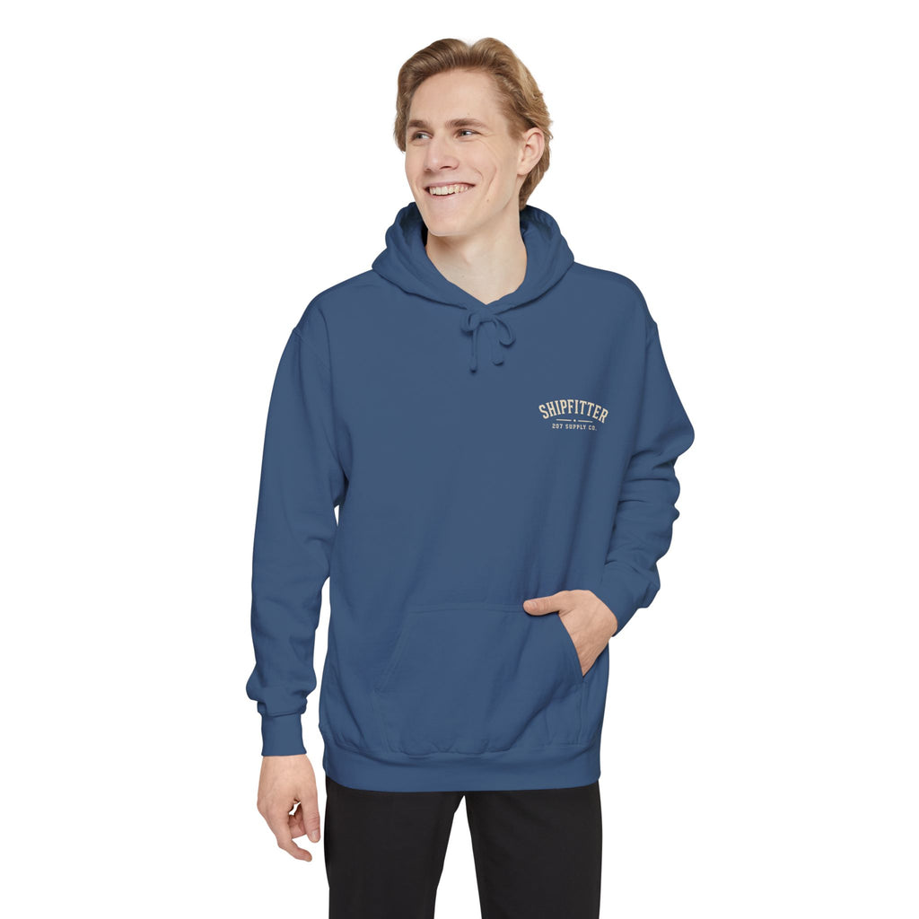Premium Shipfitter Hoodie — Premium Heavyweight Garment-Dyed