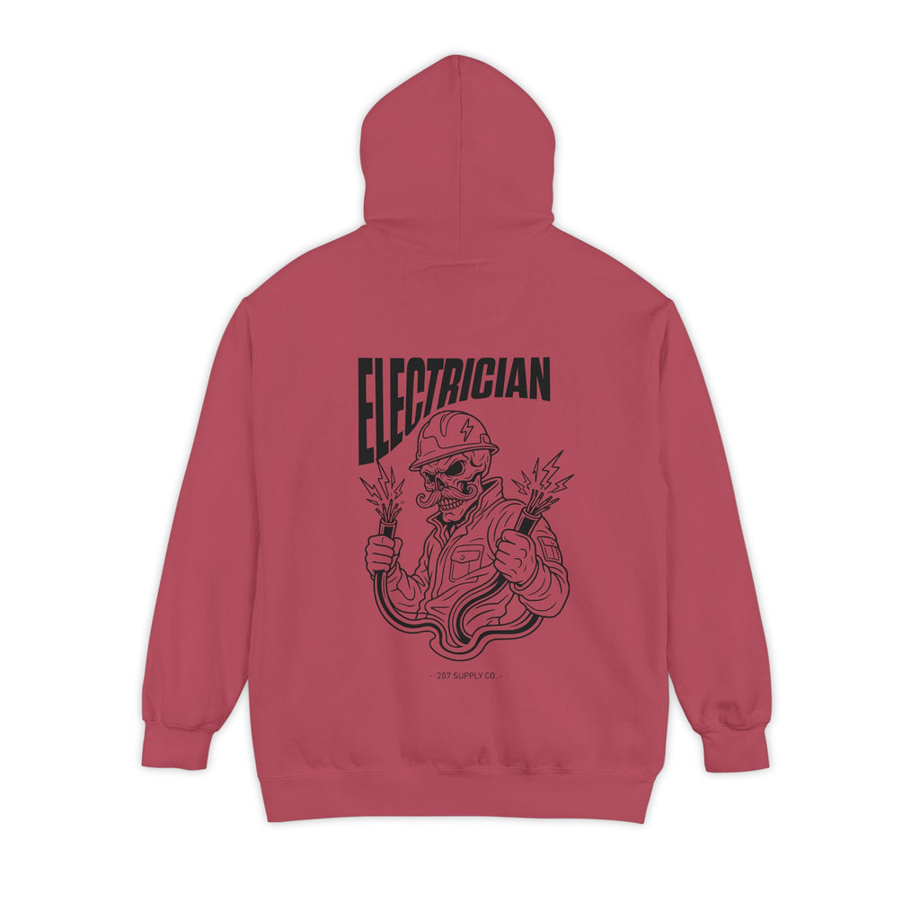 Electrician Skull Hoodie