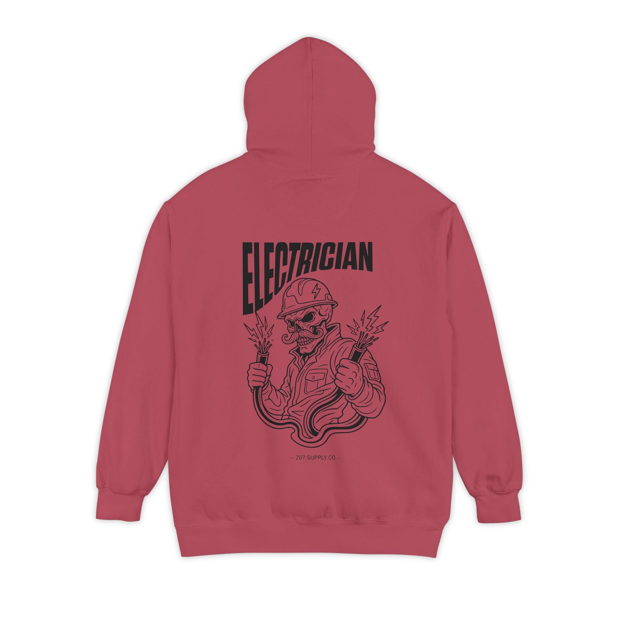 Electrician Skull Hoodie