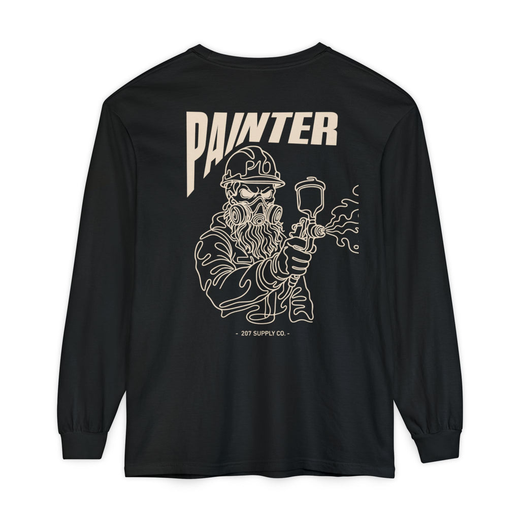 Painter Skull Long Sleeve - Dark