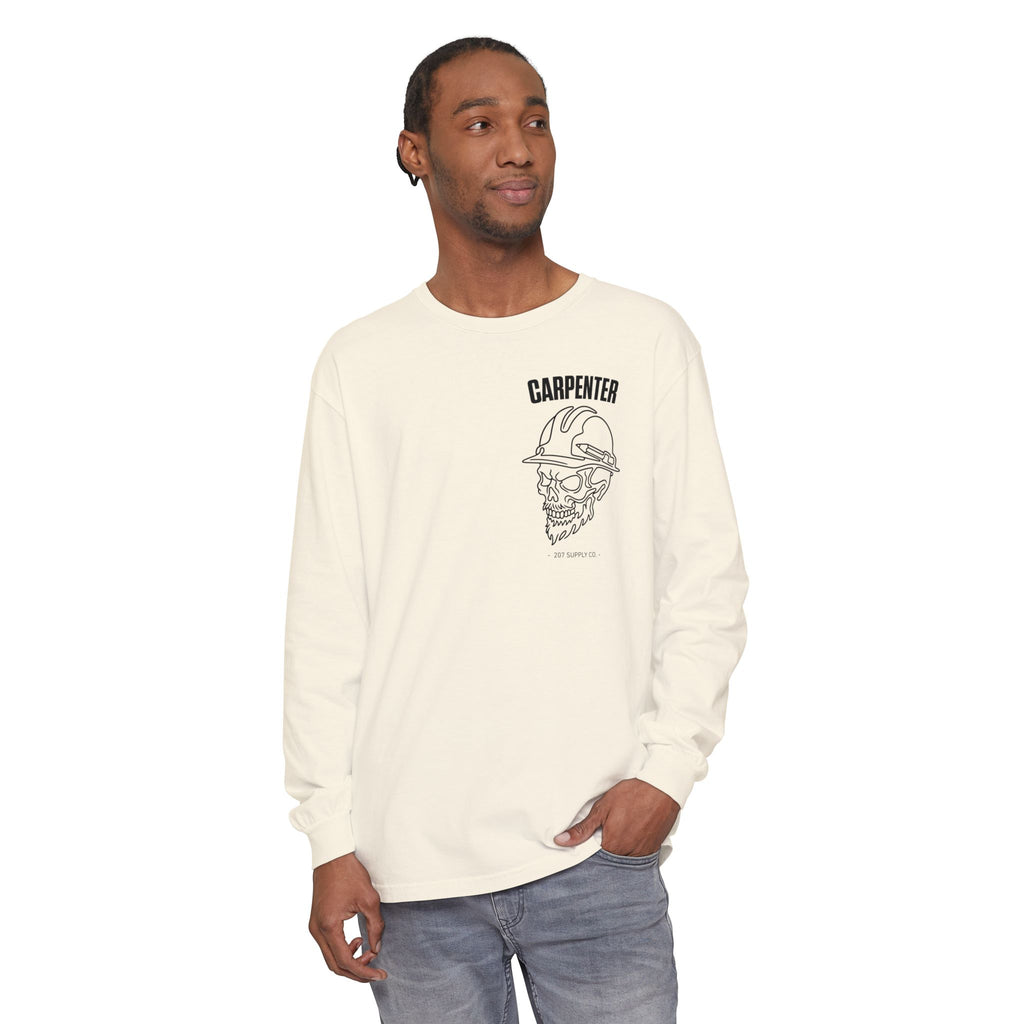Carpenter Skull Long Sleeve Tee