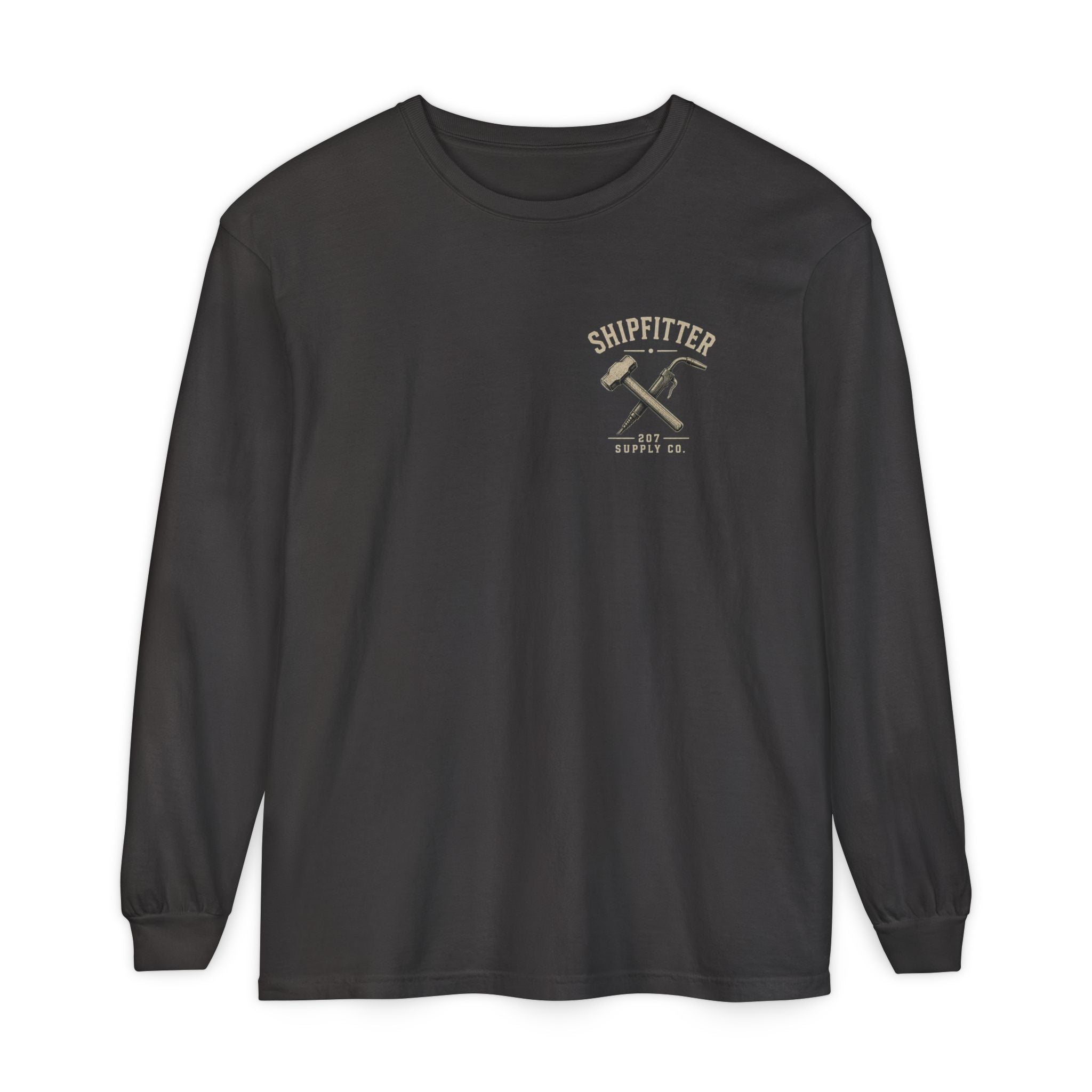 Premium Shipfitter Long Sleeve — Premium Garment-Dyed