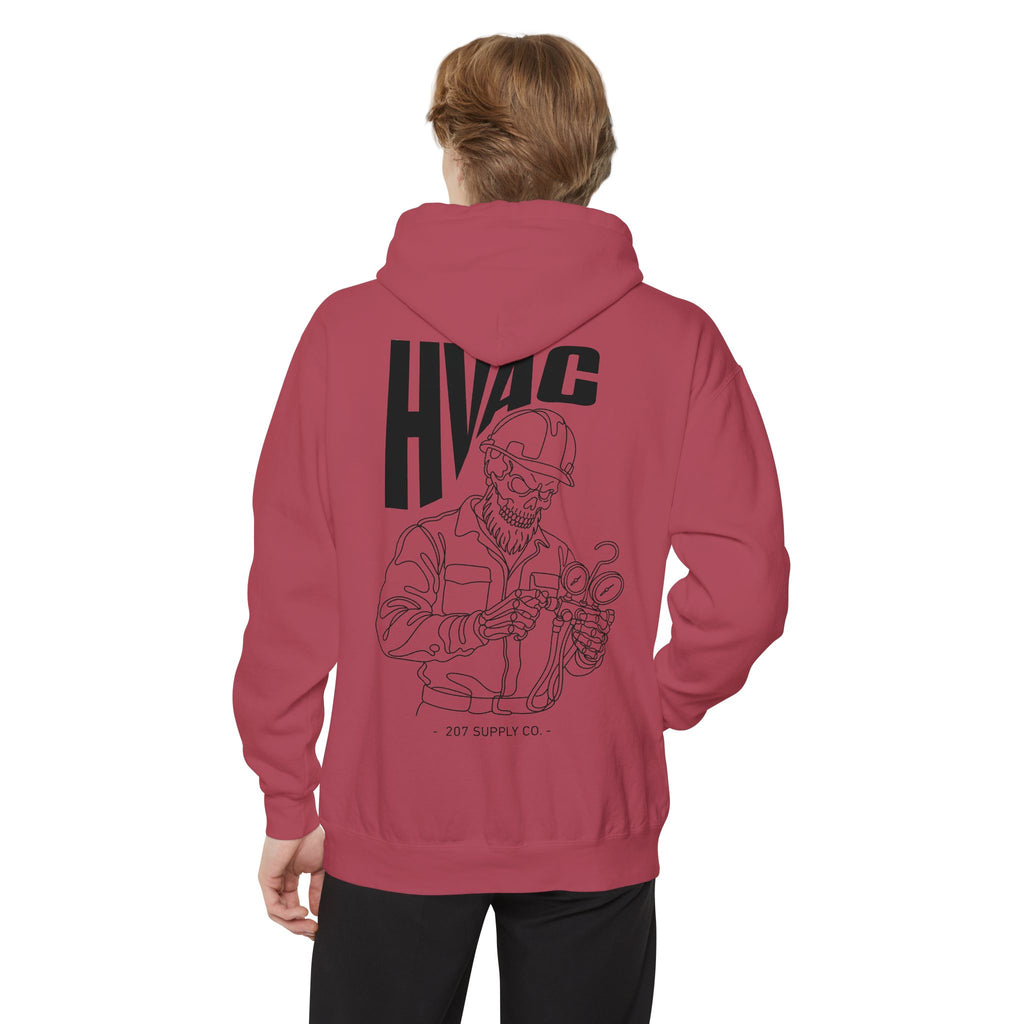 HVAC skull Hoodie