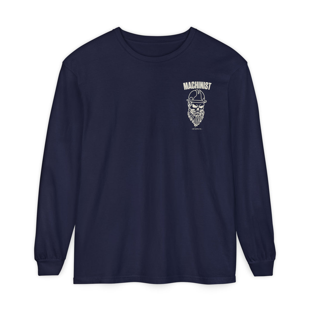 Machinist Skull Long Sleeve - Dark