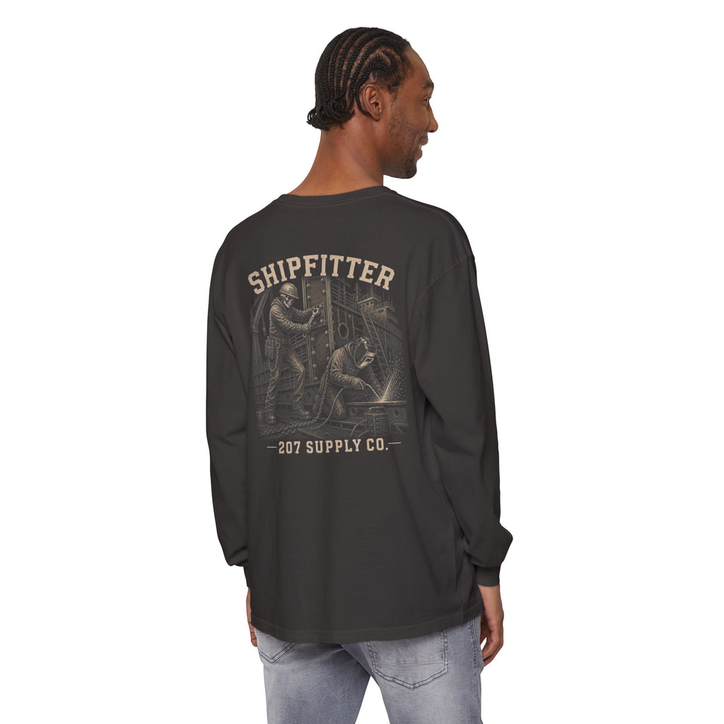 Premium Shipfitter Long Sleeve — Premium Garment-Dyed