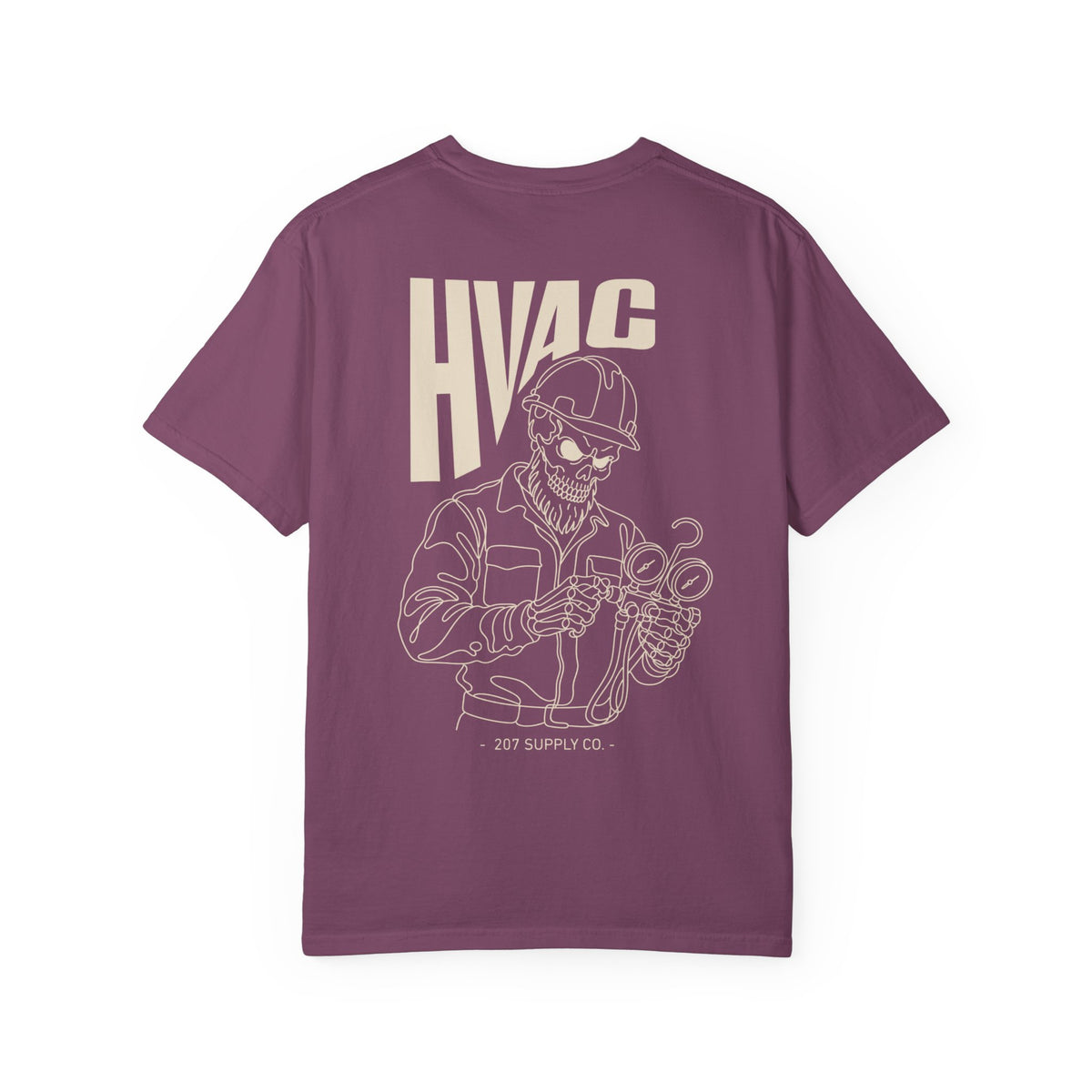 HVAC Skull Tee - Dark