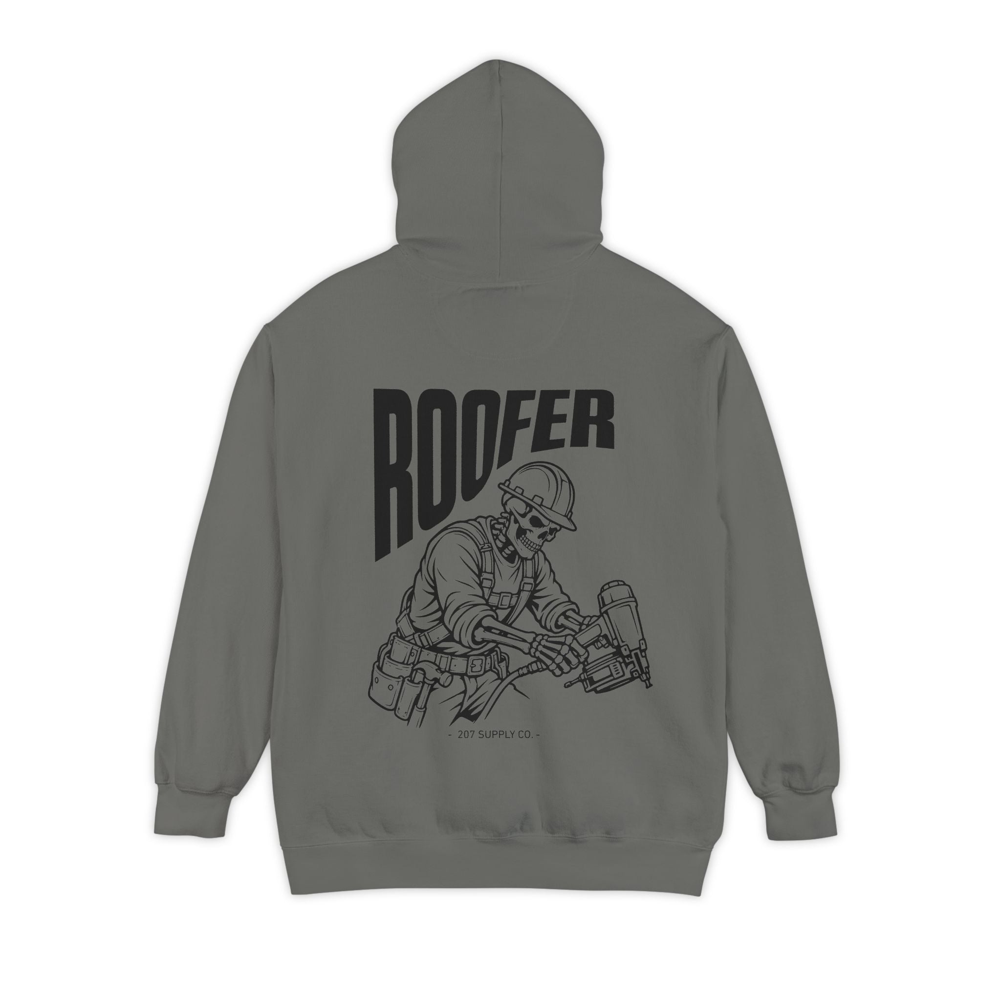 Roofer Skull Hoodie