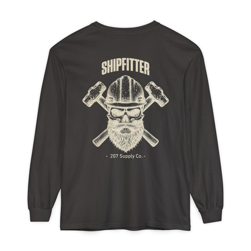 Shipfitter Skull & Hammer Long Sleeve - Dark Colors