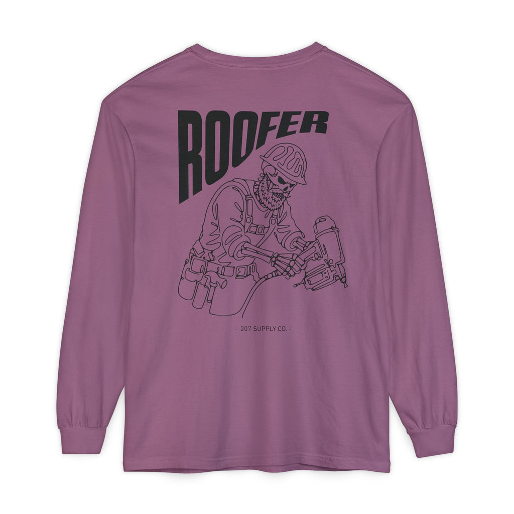 Roofer Skull Long Sleeve