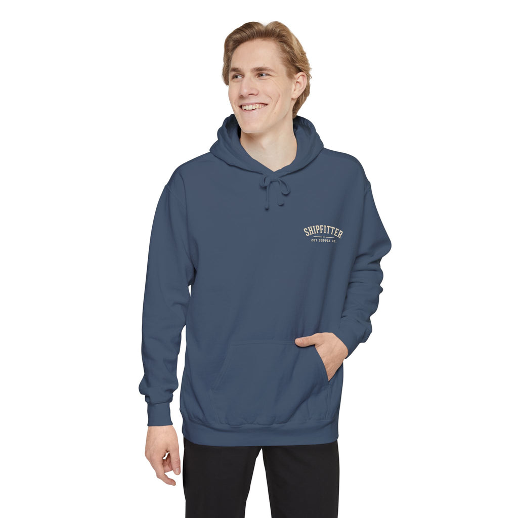 Premium Shipfitter Hoodie — Premium Heavyweight Garment-Dyed