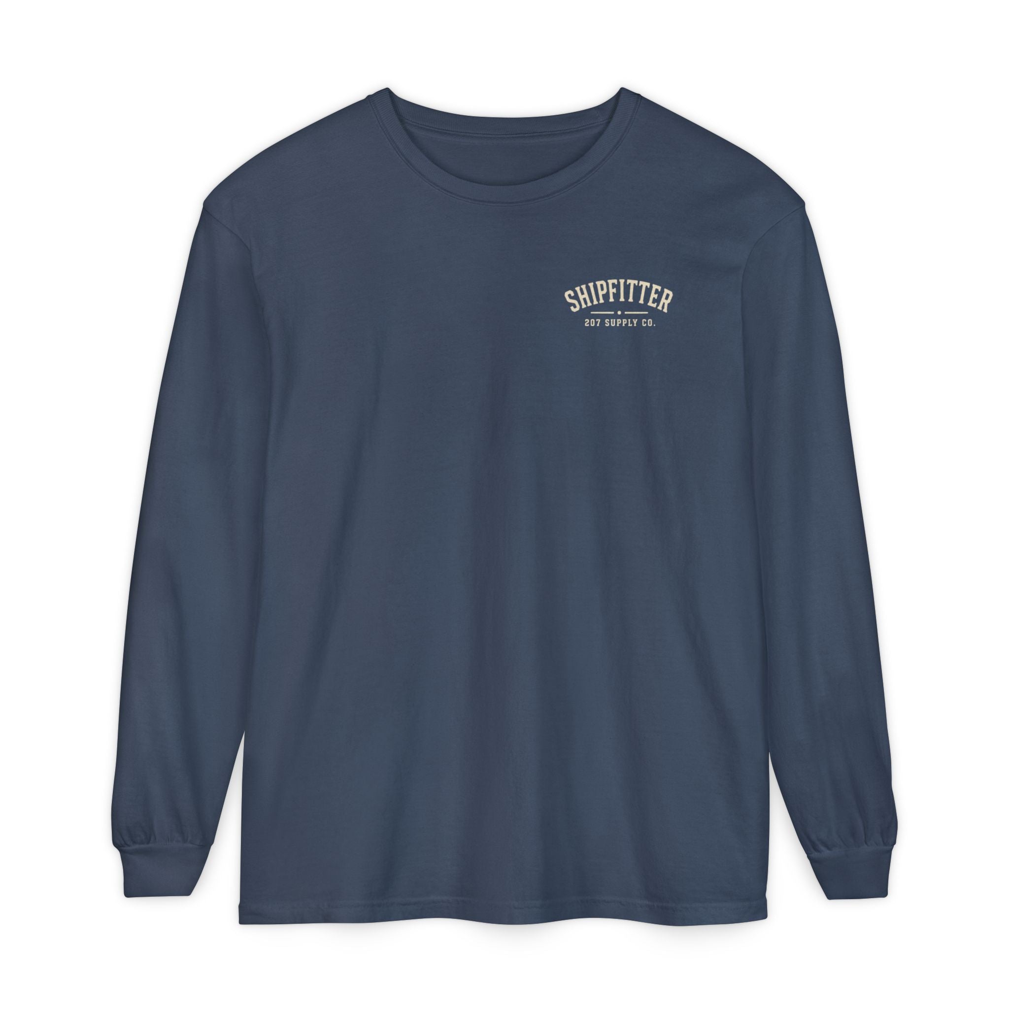 Premium Shipfitter Long Sleeve — Premium Shipfitter Skull