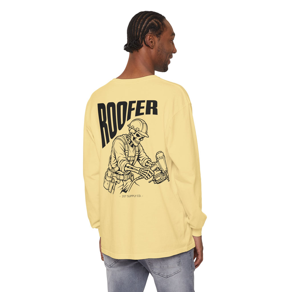 Roofer Skull Long Sleeve