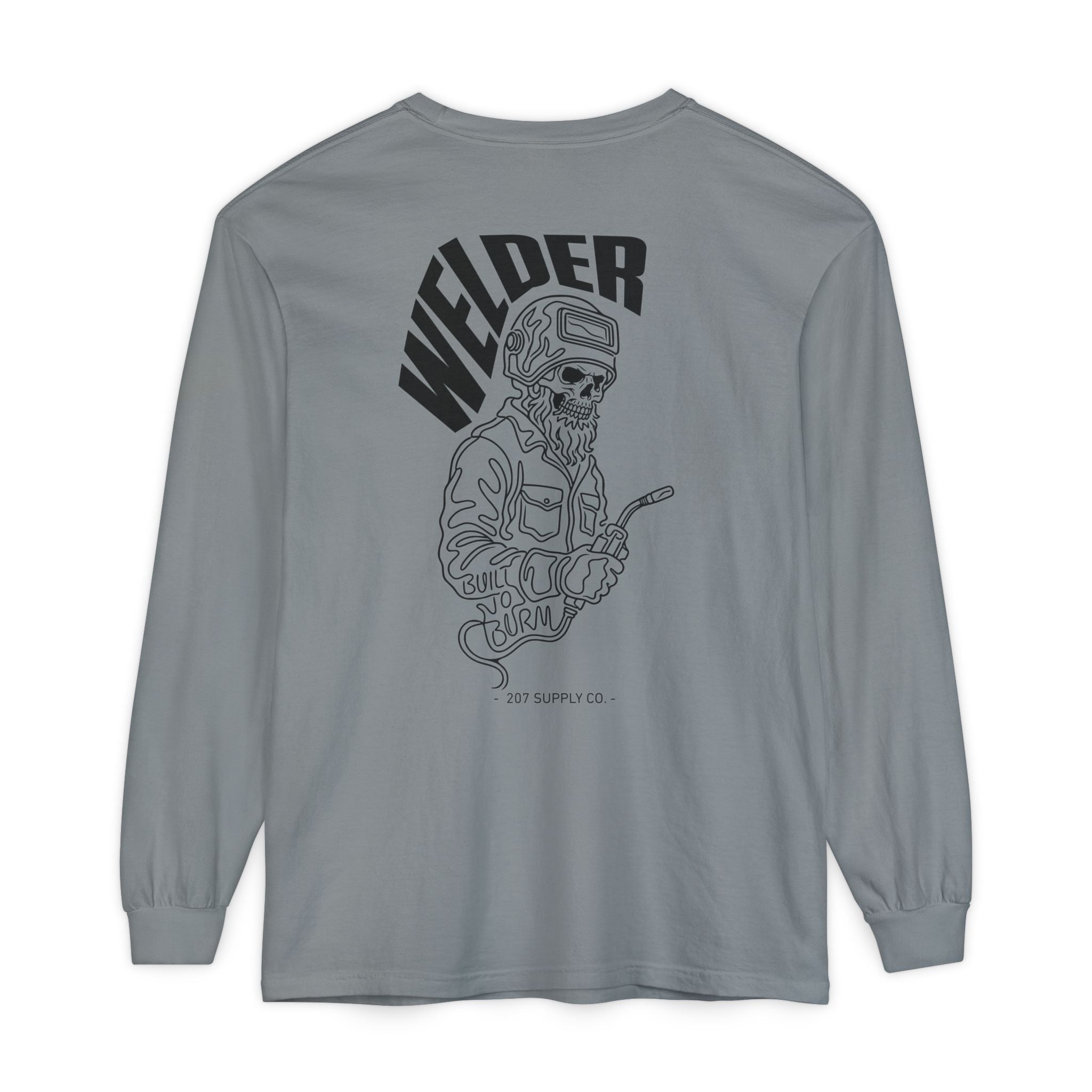 Welder Skull Long Sleeve Tee