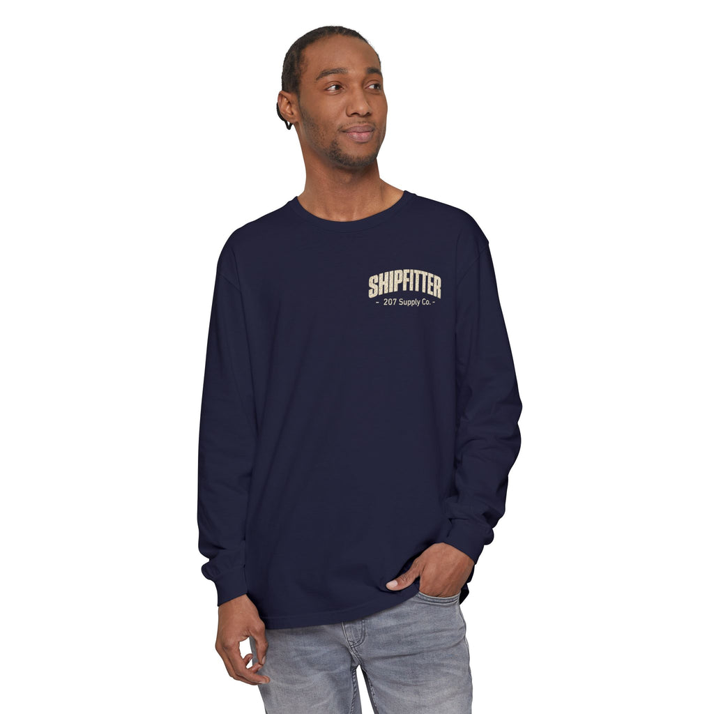 Shipfitter Skull & Hammer Long Sleeve - Dark Colors