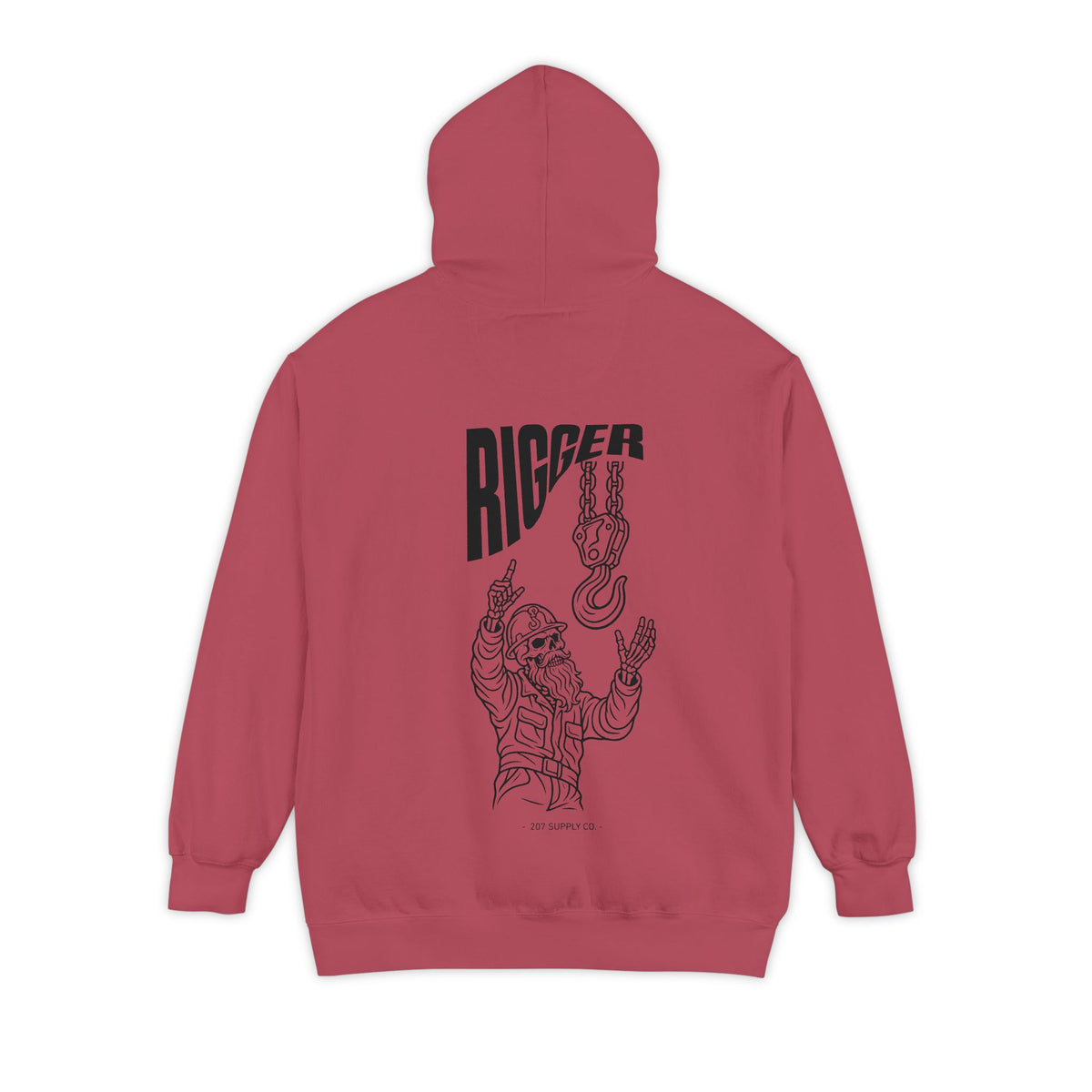 Rigger Skull Hoodie