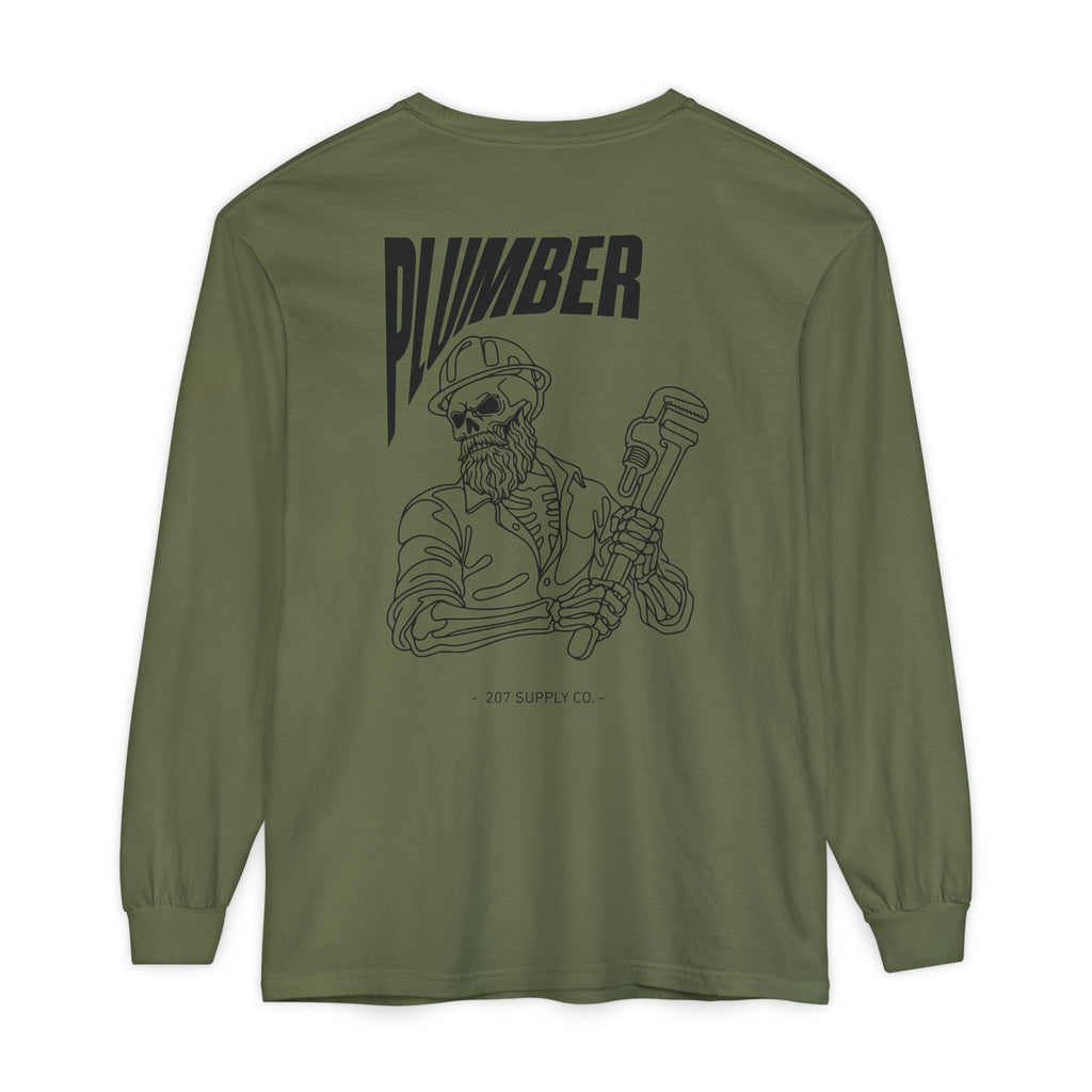 Plumber Skull Long Sleeve