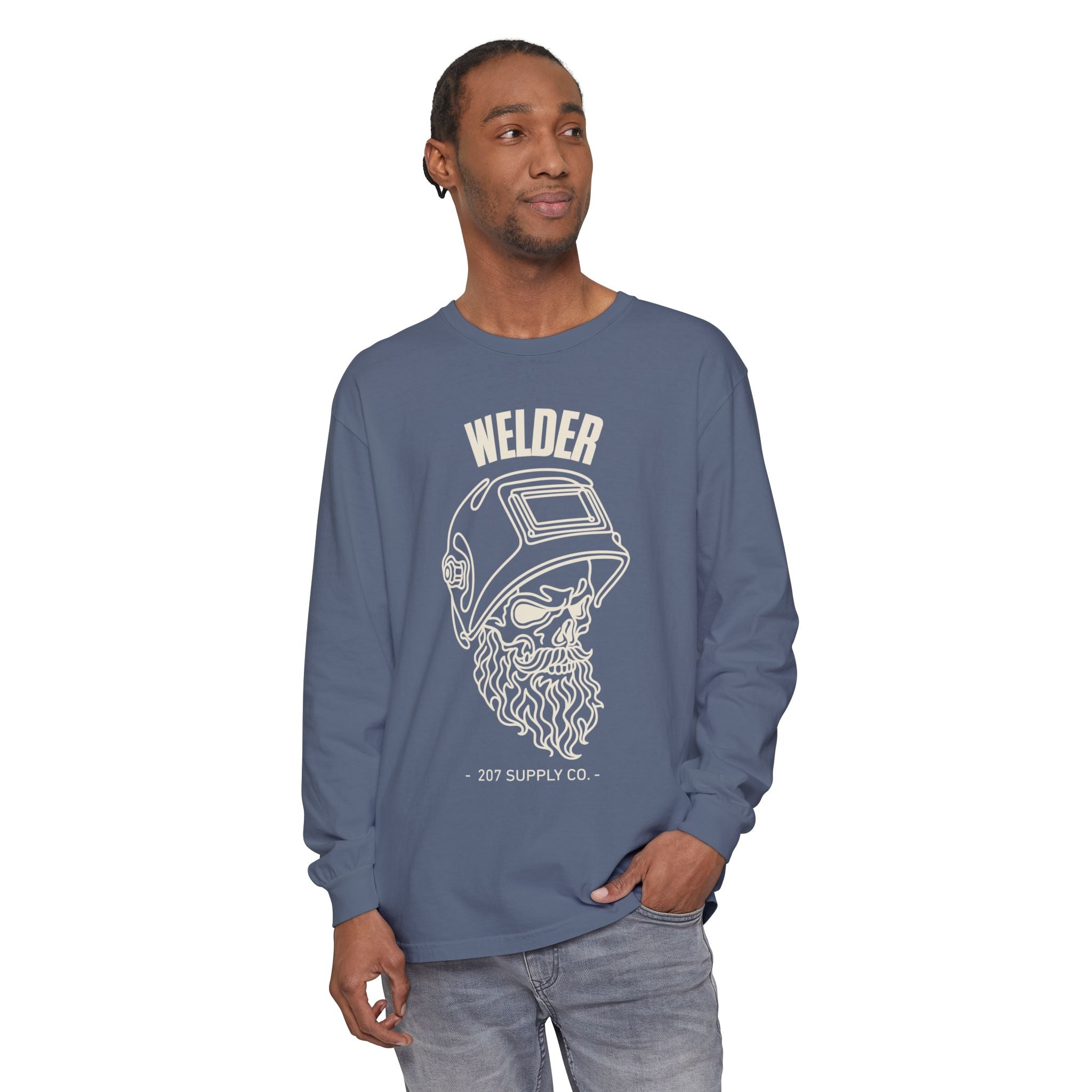 Welder Long Sleeve Tee - Dark