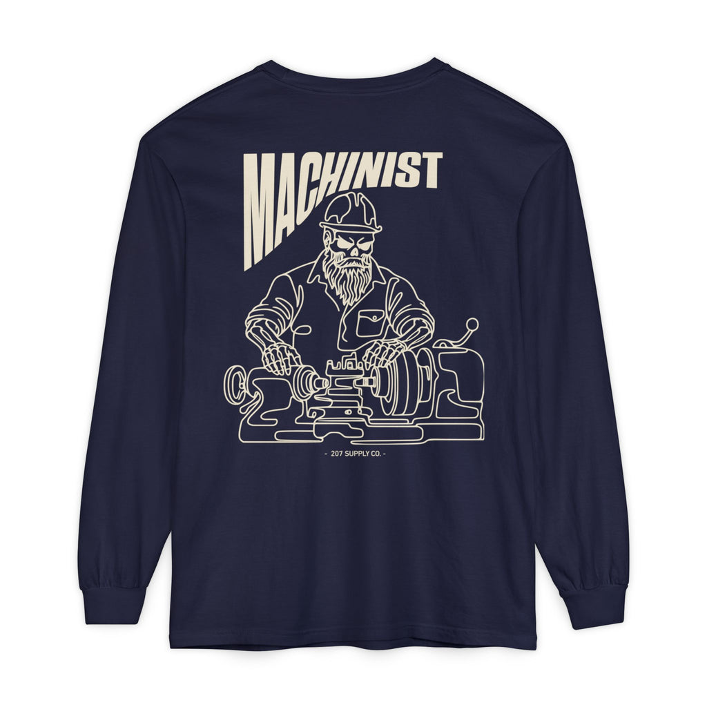 Machinist Skull Long Sleeve - Dark