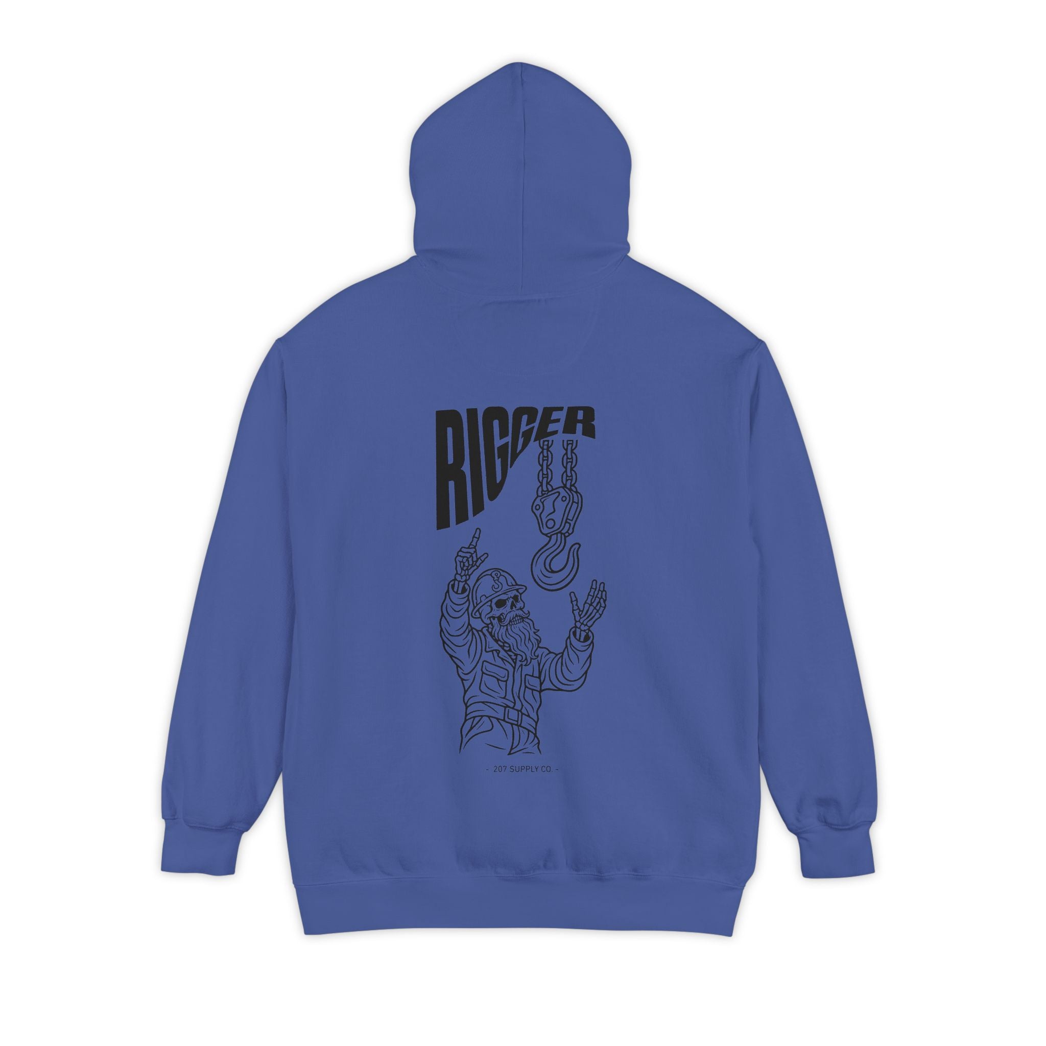 Rigger Skull Hoodie