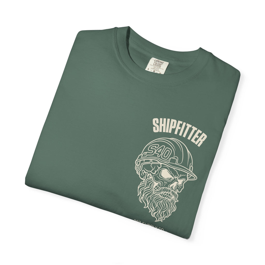 Shipfitter Bearded Skull Tee - Dark Colors