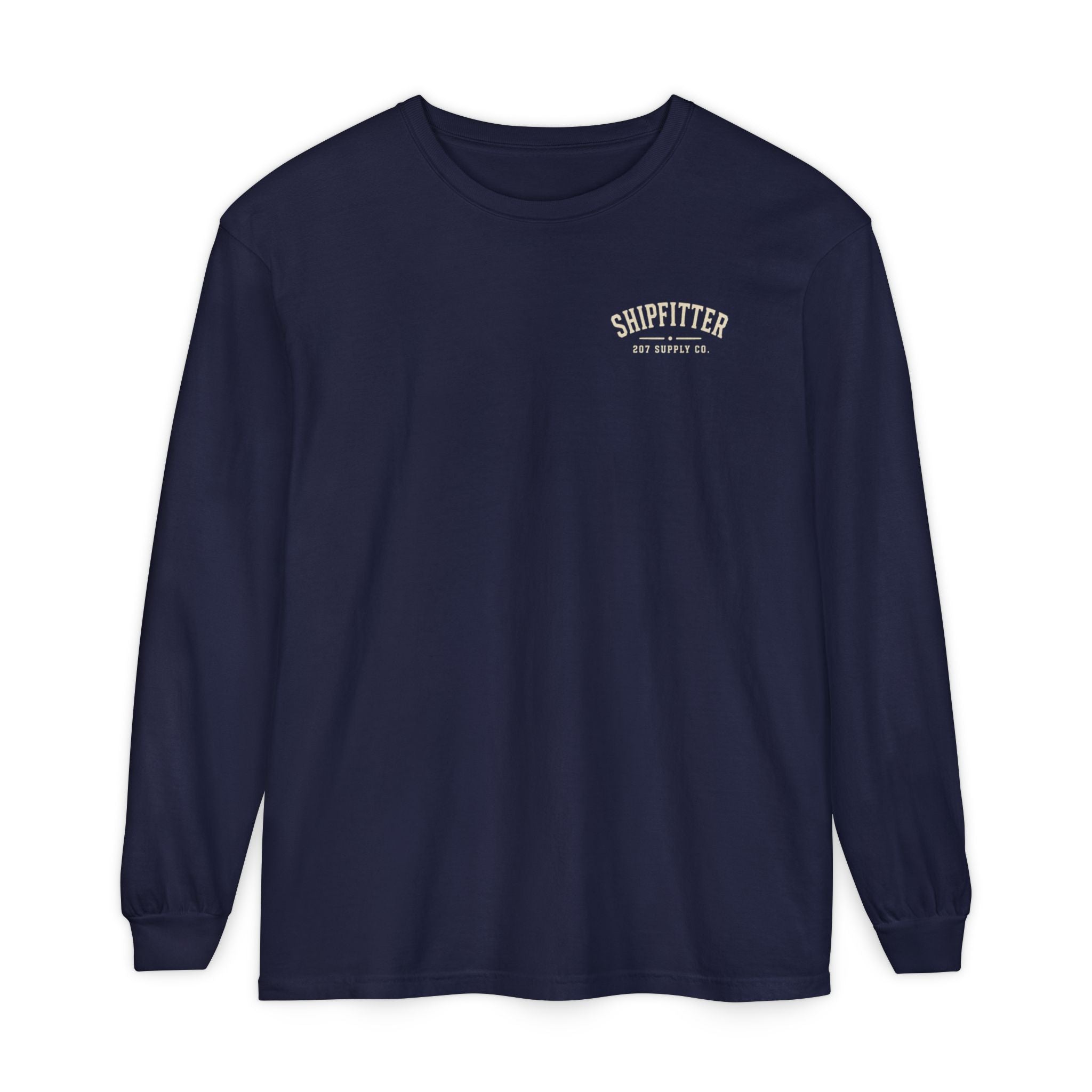 Premium Shipfitter Long Sleeve — Premium Shipfitter Skull