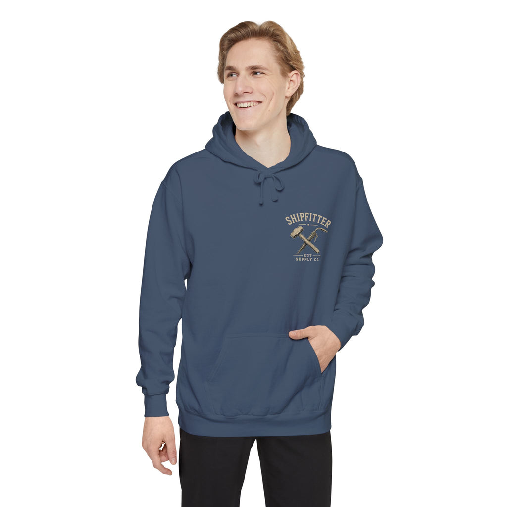 Premium Shipfitter Hoodie — Premium Garment-Dyed
