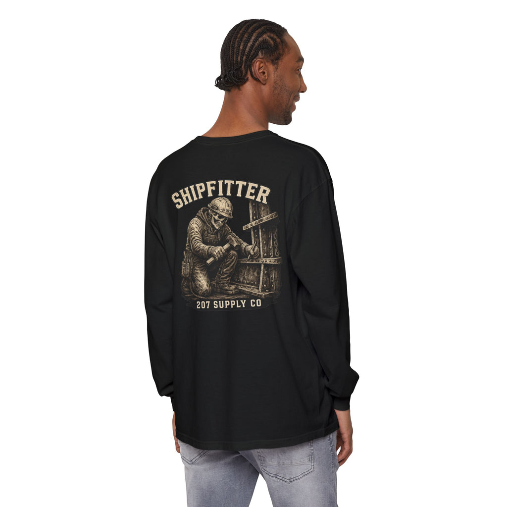 Premium Shipfitter Long Sleeve — Premium Garment-Dyed