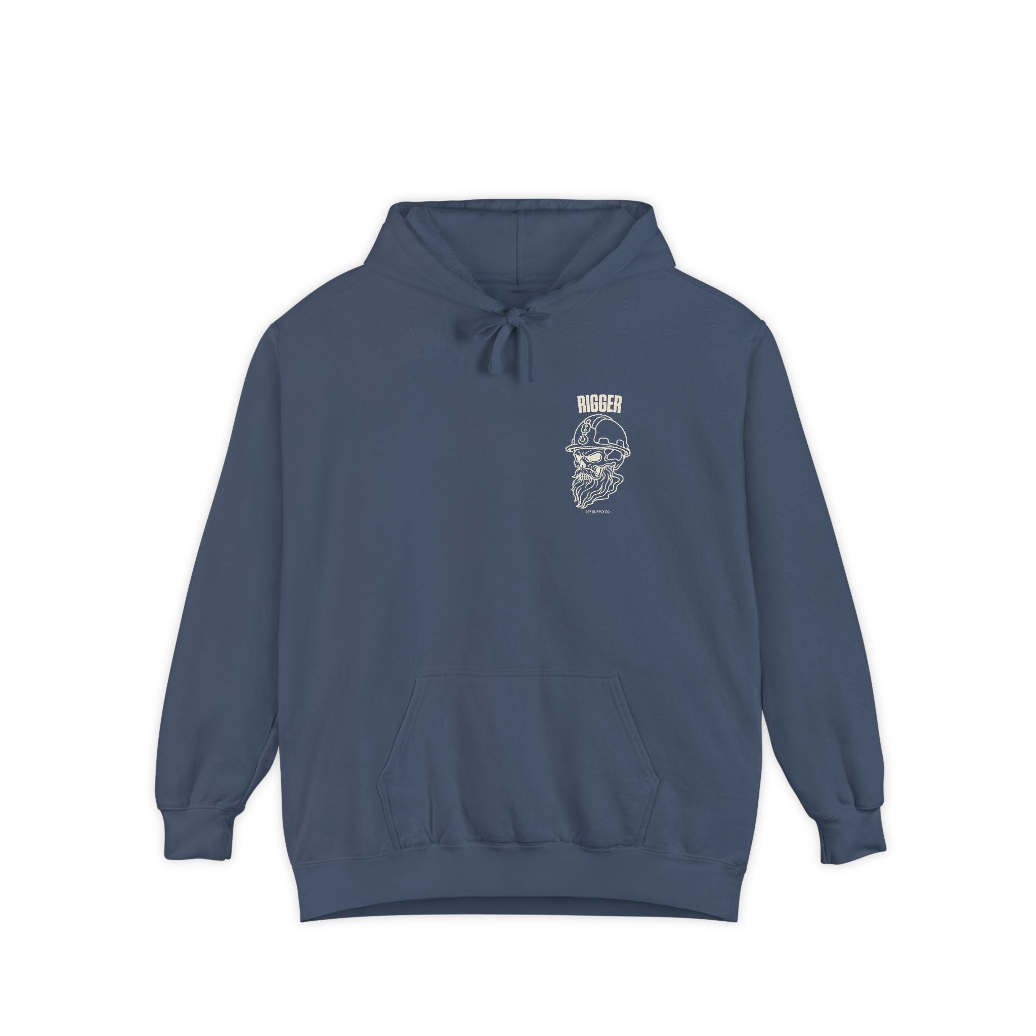 Rigger Skull Hoodie - Dark
