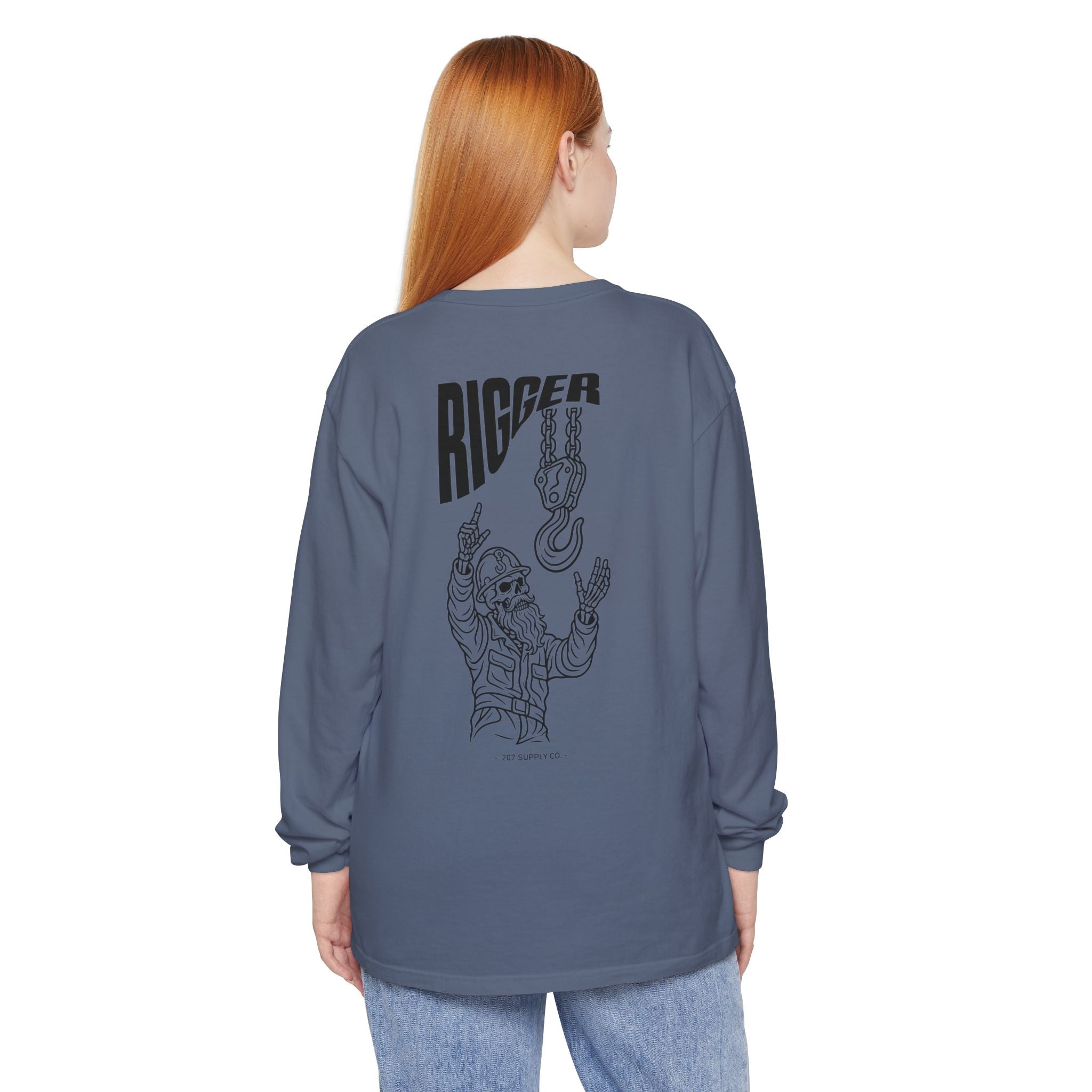 Rigger Skull Long Sleeve