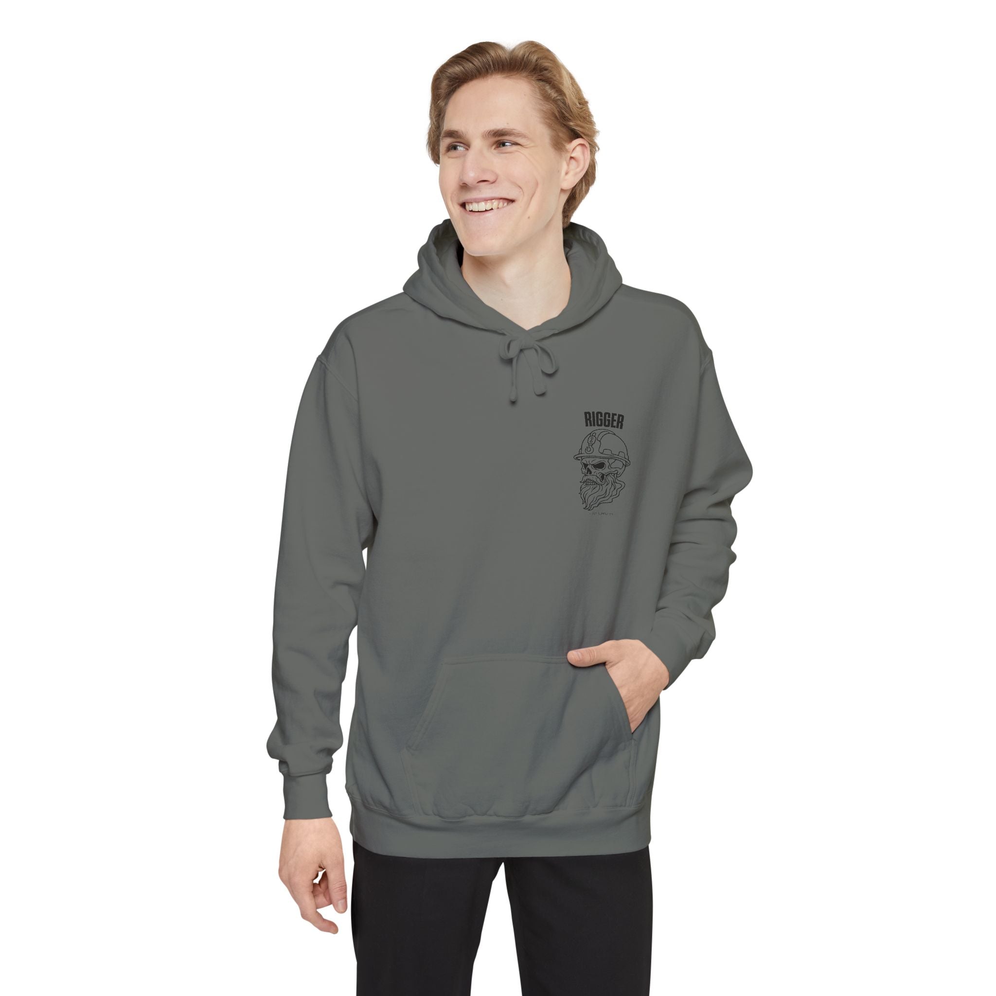 Rigger Skull Hoodie