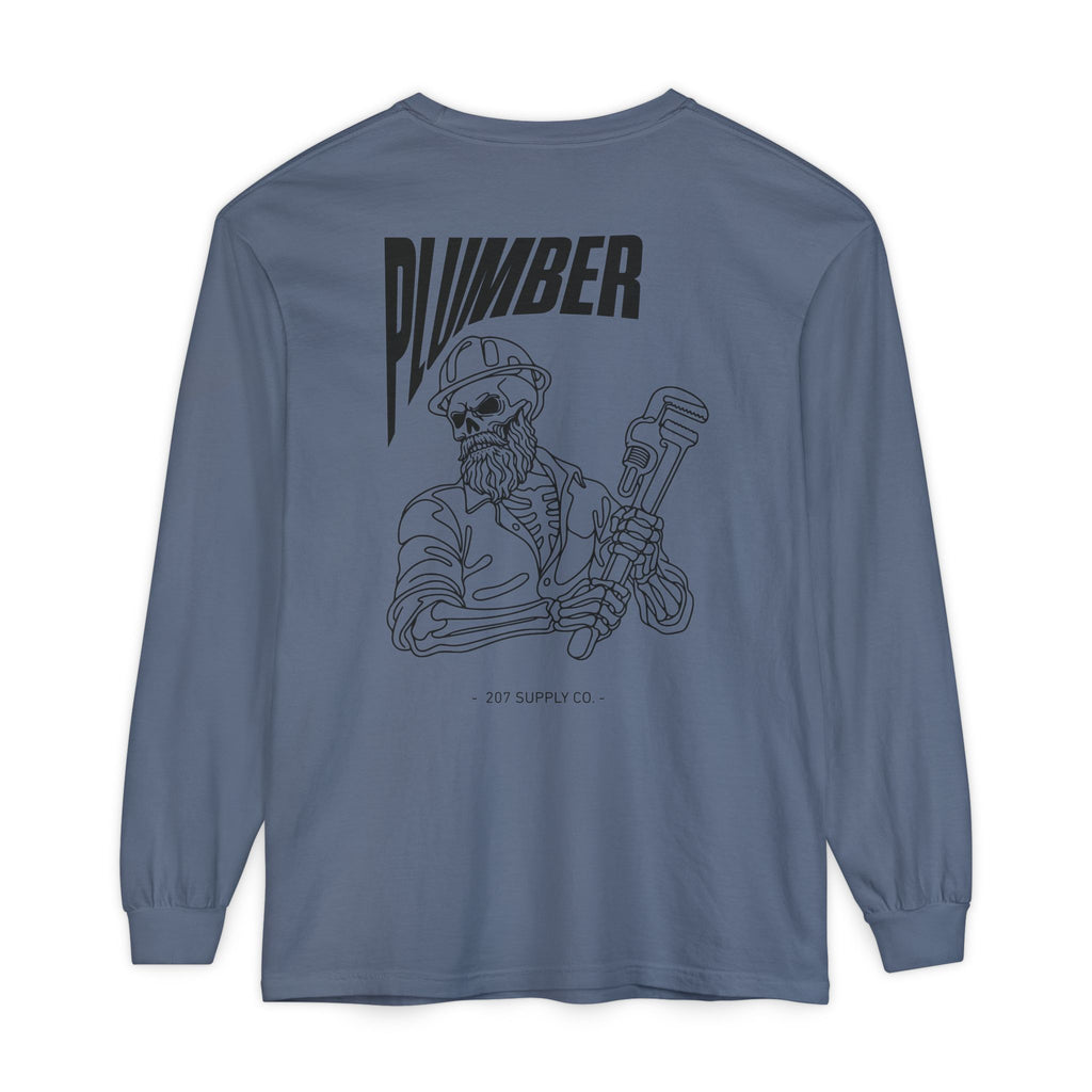 Plumber Skull Long Sleeve