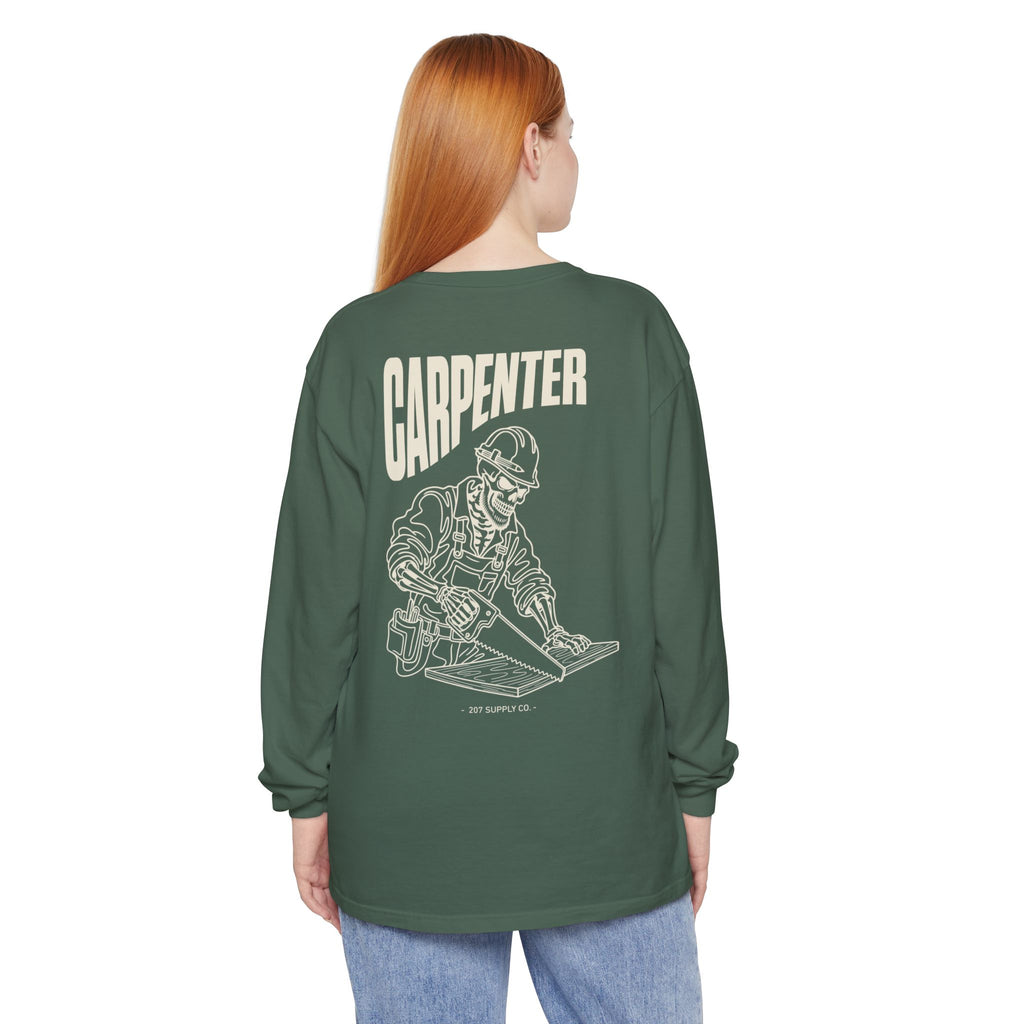 Carpenter Long Sleeve Tee - Dark