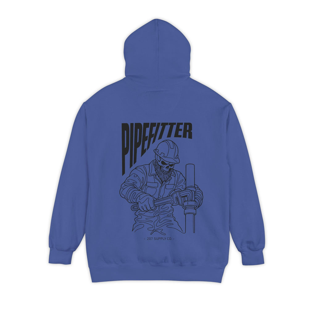 Pipefitter Skull Hoodie