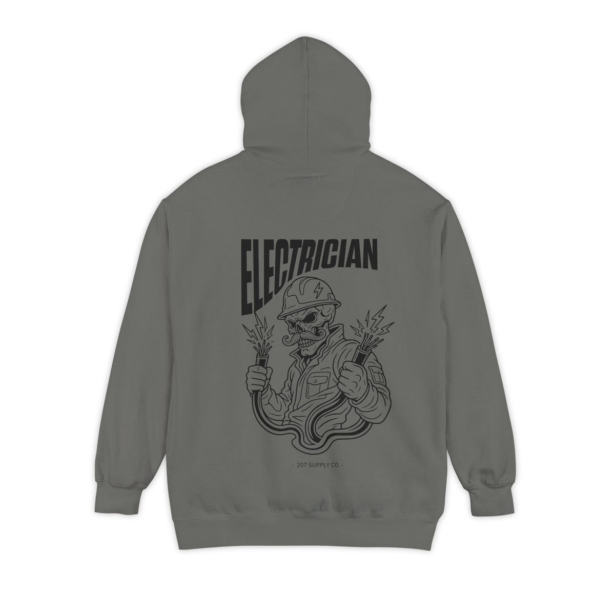 Electrician Skull Hoodie