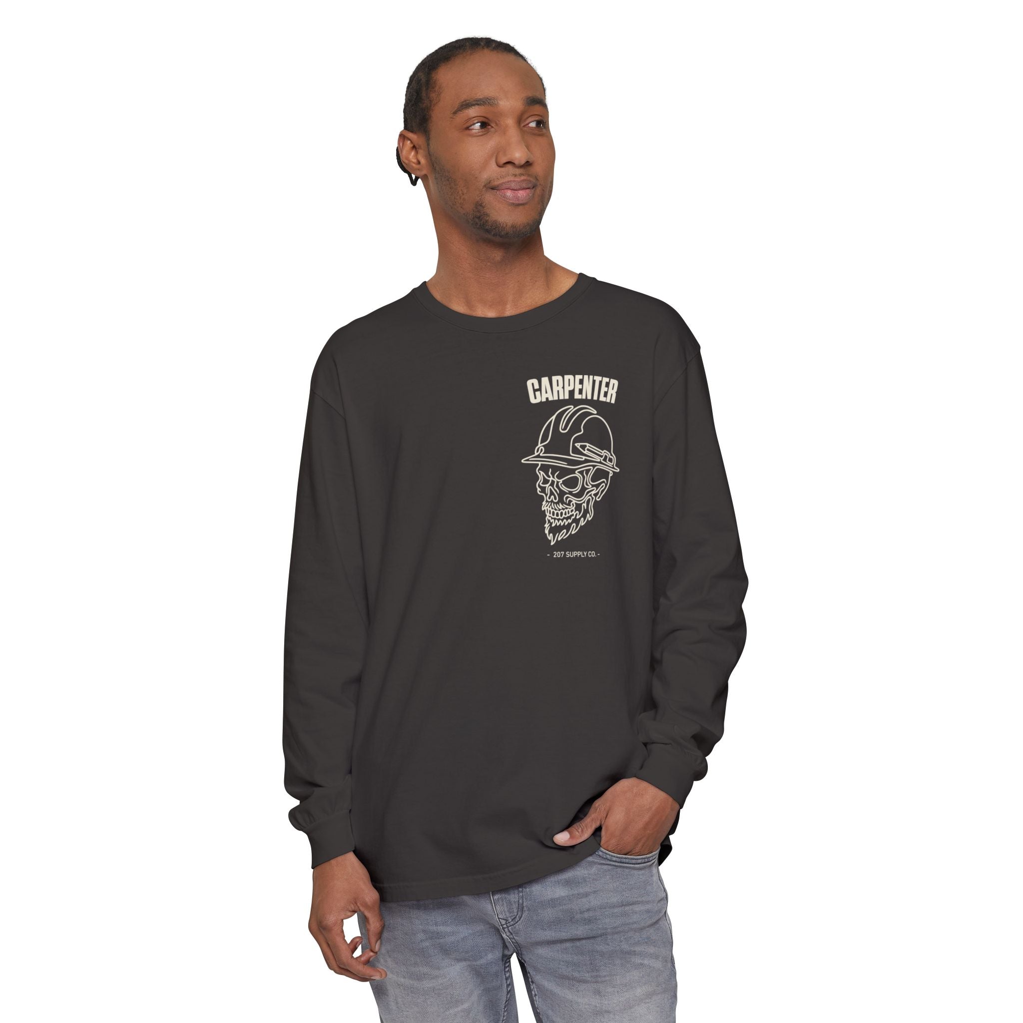 Carpenter Long Sleeve Tee - Dark