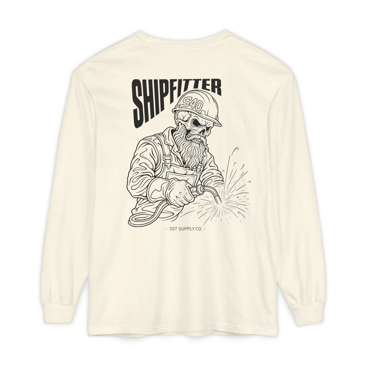 Shipfitter Skull Long Sleeve