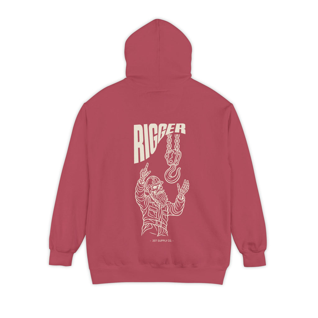 Rigger Skull Hoodie - Dark