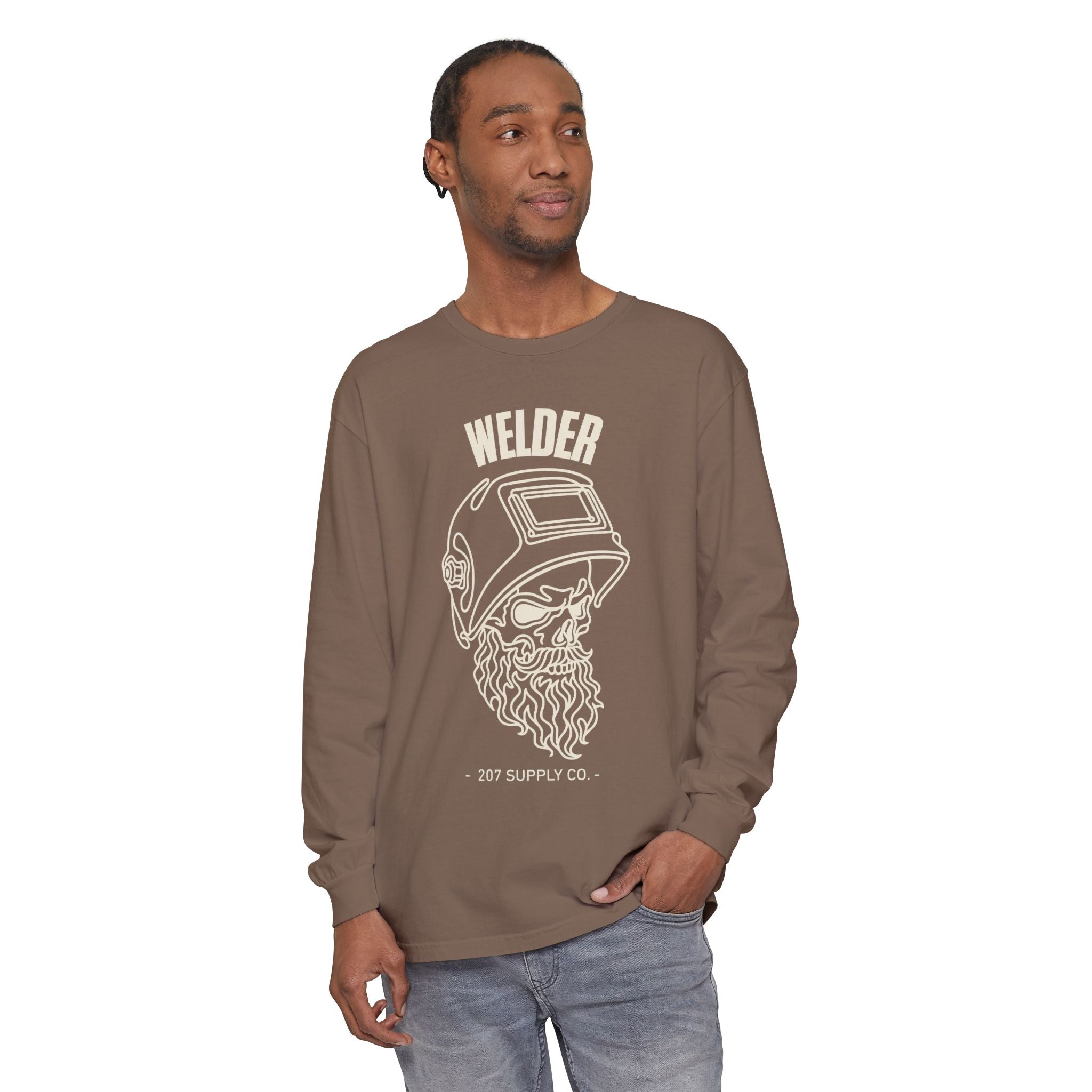 Welder Long Sleeve Tee - Dark