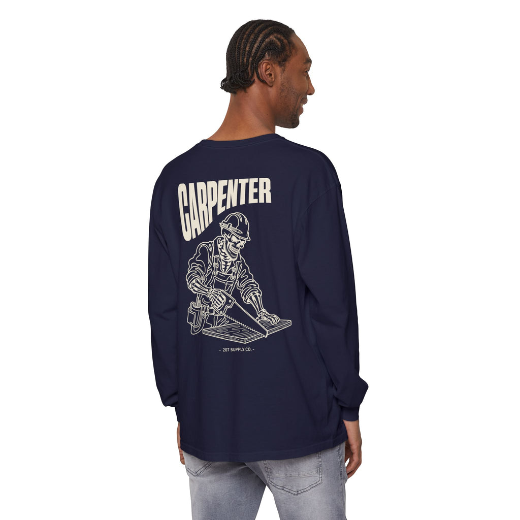 Carpenter Long Sleeve Tee - Dark