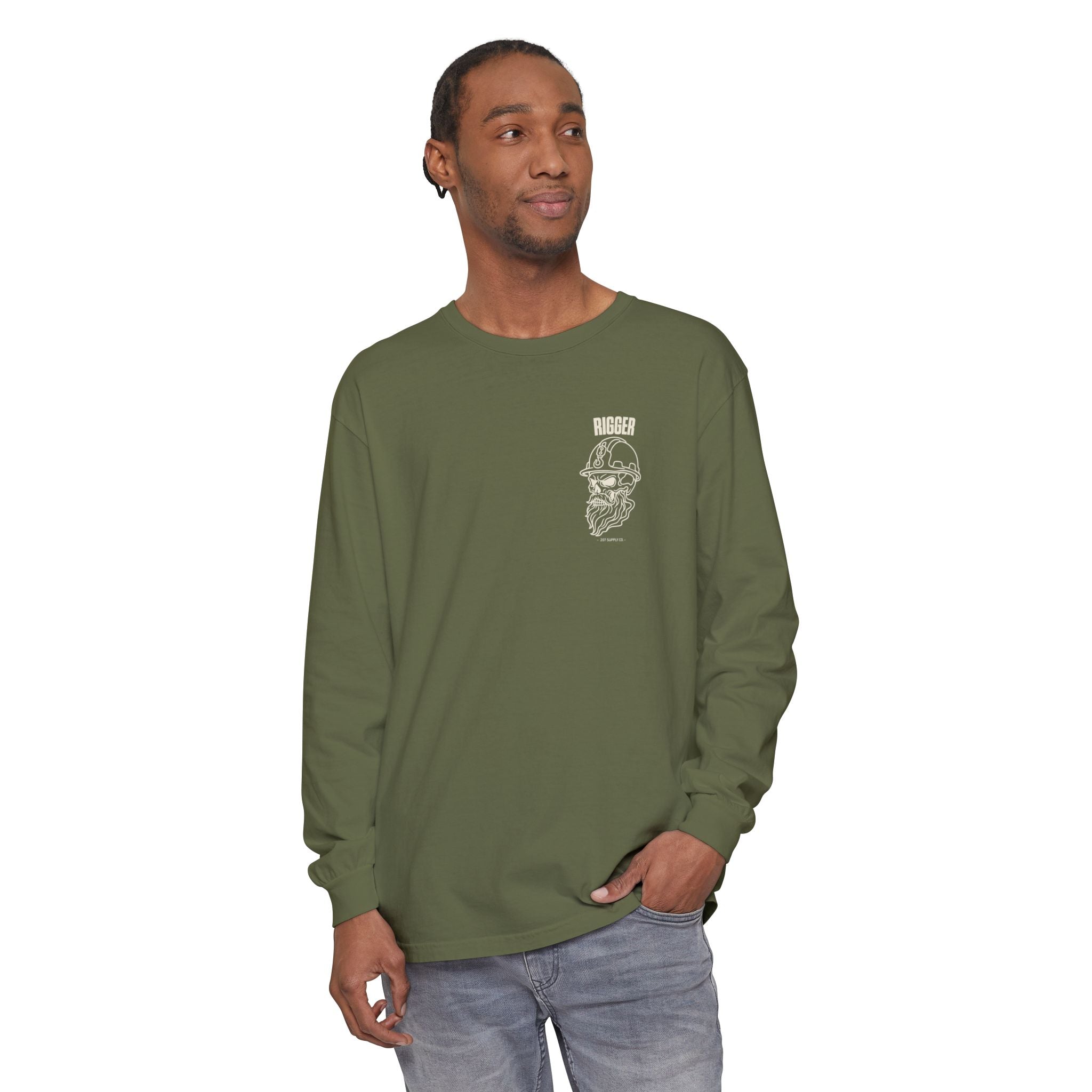 Rigger Skull Long Sleeve - Dark